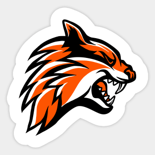 Tiger head Sticker
